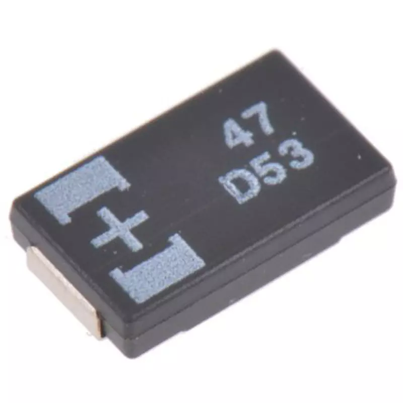 Panasonic POSCAP TQC Polymer Capacitor 20 DC V, 20TQC47MYFT