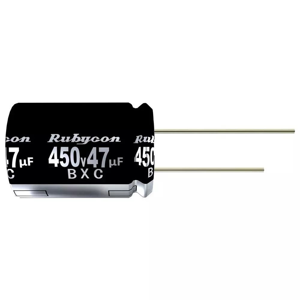 RUBYCON General Purpose Electrolytic Capacitor Radial Leaded 150 uF Capacitance, 200BXC150MEFC16X25