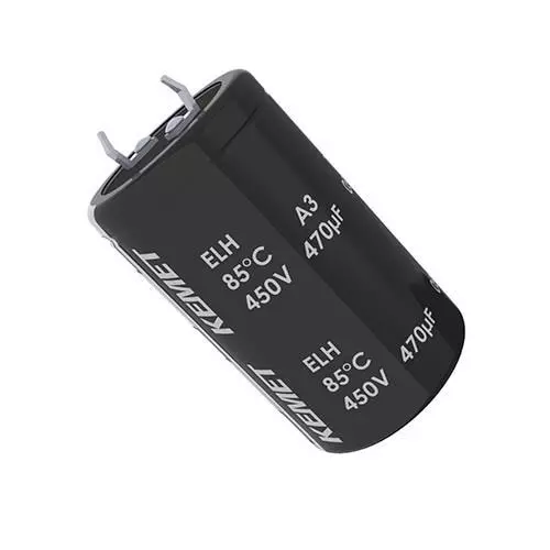 Kemet Aluminium Electrolytic Capacitor Snap In 10000 uF Capacitance, ELH109M025AR2AA