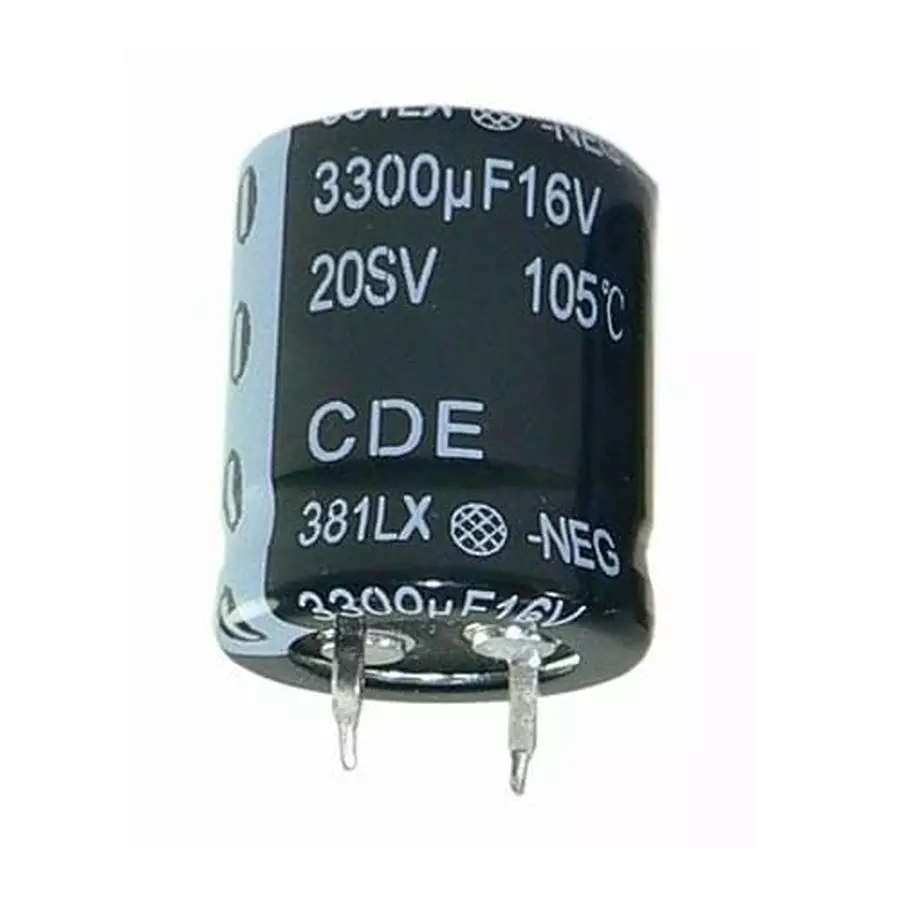 Knowles Aluminium Electrolytic Capacitor Snap In 1500 uF Capacitance, 381LX152M250A052