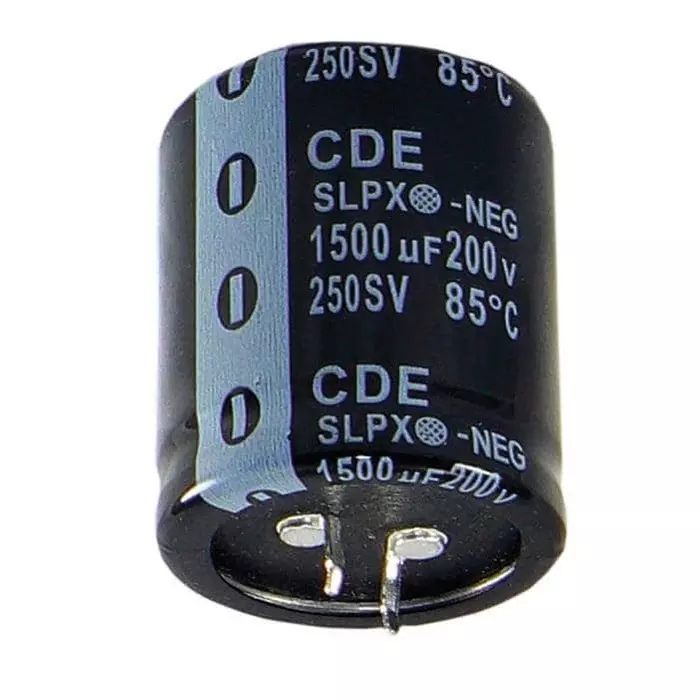 Knowles Aluminium Electrolytic Capacitor Snap In 560 uF Capacitance, SLPX561M400H7P3