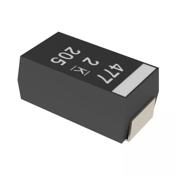 Kemet Aluminum Polymer Capacitor 150 uF Capacitance 6.3 VDC SMD/SMT Termination, 80-A798V157M06PTE015