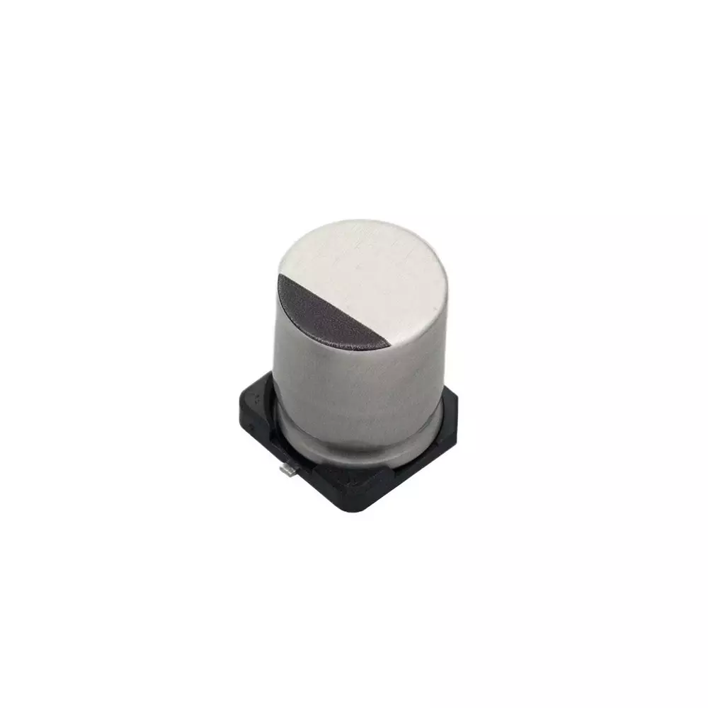 NICHICON Aluminum Hybrid Polymer Capacitor 120 uF Capacitance 50 VDC SMD/SMT Termination, 647-GWC1H121MCX1GS