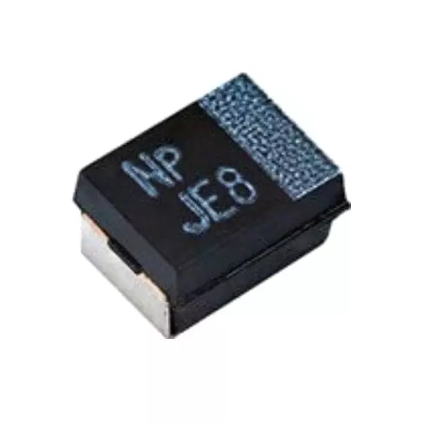 Vishay Polymer Tantalum Capacitor SMD/SMT Termination 220 uF Capacitance, T55D227M6R3C0008