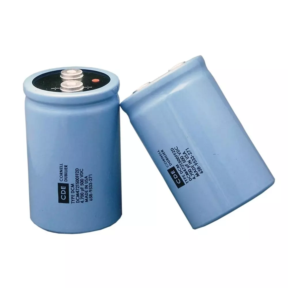 Knowles Aluminum Electrolytic Capacitor 100 VDC 3900 uF Capacitance, DCMC392U100AH2B