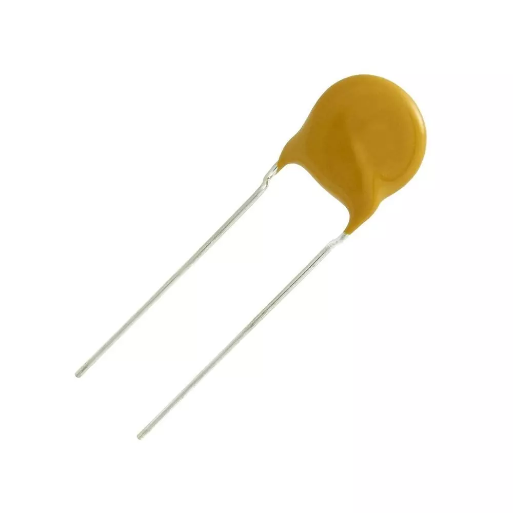 Vishay Ceramic Disc Capacitor Radial Termination 560 pF Capacitance, 561R10TCUT56