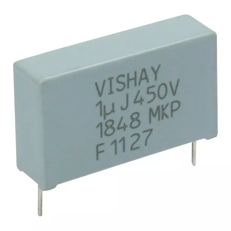 Vishay MKP1848 Series Power Film Capacitor 2 µF Capacitance, 4143622