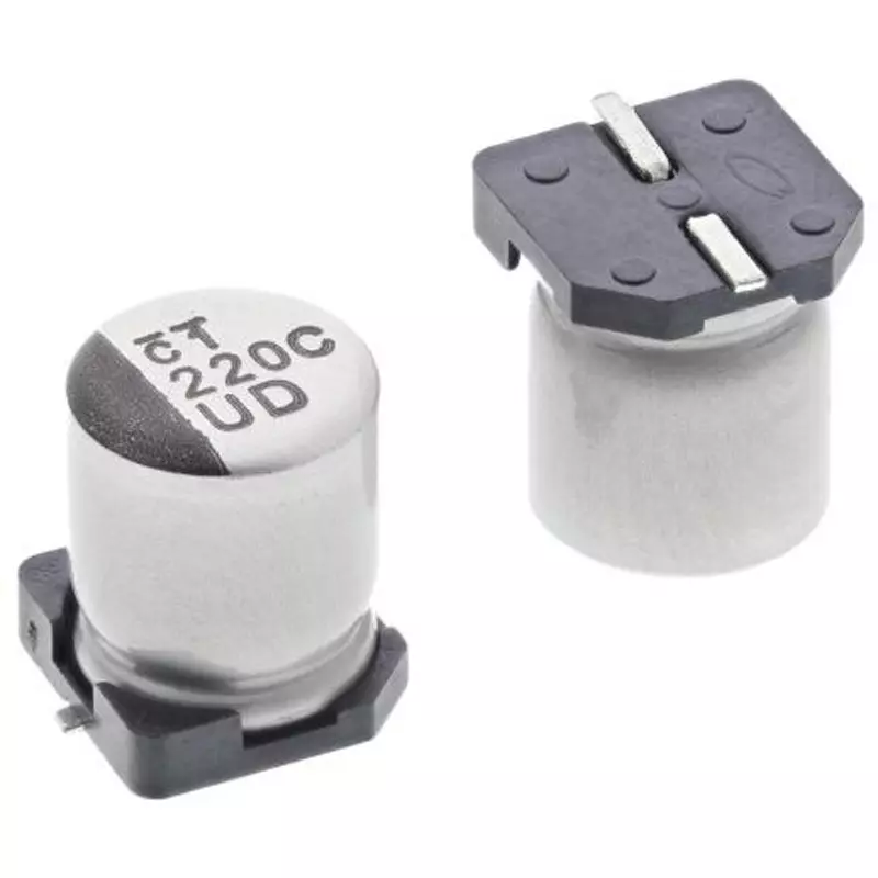 NICHICON Nichicon Capacitor 16dc V Rated Voltage, UUD1C221MCL1GS (Pack of 10)