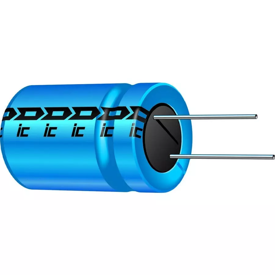 ILLINOIS CAPACITOR Aluminum Electrolytic Capacitor 220Uf, 25V, 20%, Radial, 227KXM025M