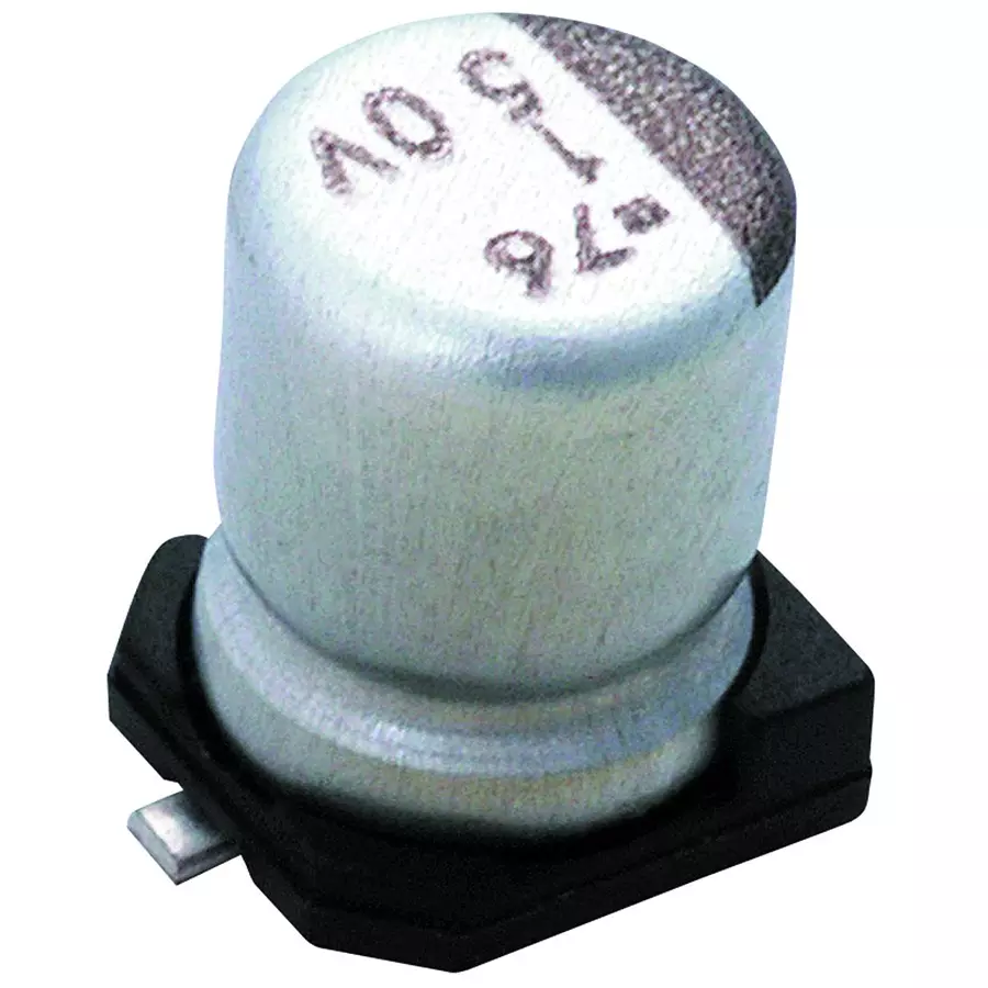 CHEMI-CON CAP, ALU ELEC, 100UF, 16V, RAD CAN SMD, EMHB160ADA101MHA0G