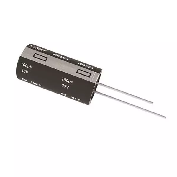 Kemet General Purpose Electrolytic Capacitor Radial Leaded 6.8 uF Capacitance, ESZ685M400AH4AA