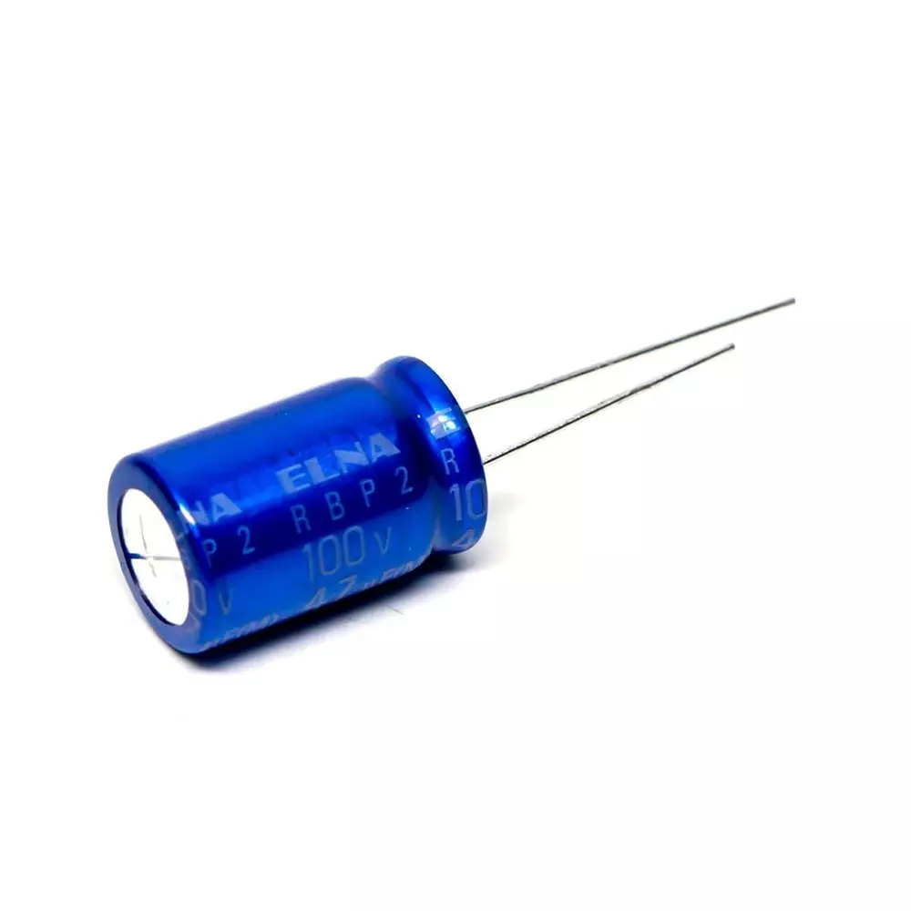 Elna Bi-Polar/Non-Polar Electrolytic Capacitor Radial Leaded 47 uF Capacitance, RSR2B470M1HG20300T