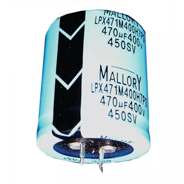 Knowles Aluminium Electrolytic Capacitor Snap In 820 uF Capacitance, LPX821M200E5P3