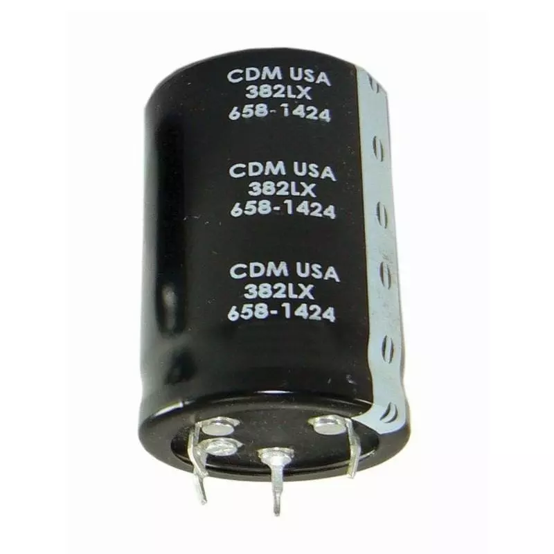 Knowles Aluminium Electrolytic Capacitor Snap In 1200 uF Capacitance, 382LXE1366