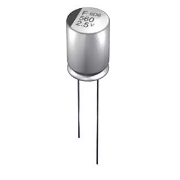 CHEMI-CON Aluminum Polymer Capacitor 560 uF Capacitance 6.3 VDC Radial Termination, 661-APSF6R3ELL561MF0