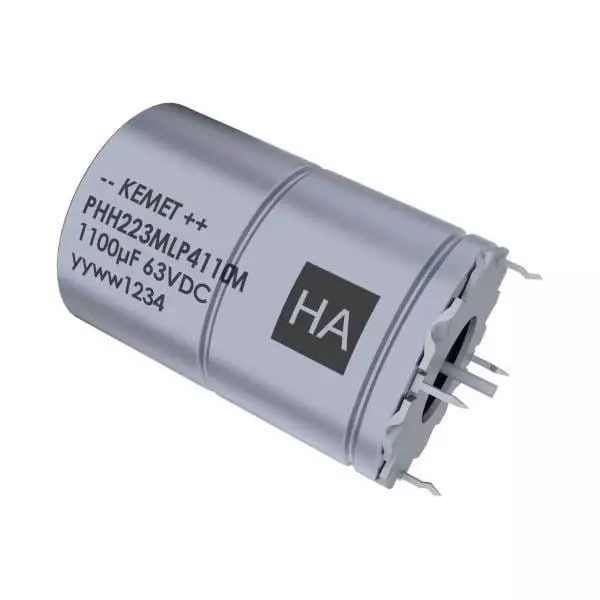 Kemet Aluminum Hybrid Polymer Capacitor 3600 uF Capacitance 25 VDC Radial Termination, 80-PHH227HKP4360ME4