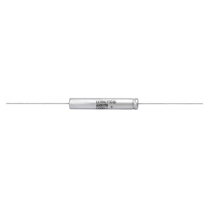 Vishay Aluminium Electrolytic Capacitor 50 VDC 100 uF Capacitance, 600D107G050DJ4