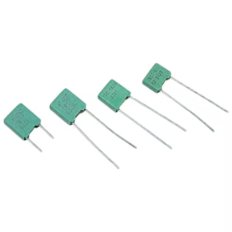 Vishay Polyester Capacitor 2.5x6x7.5 mm Dimension, MKT 1817-222//405 (Pack of 10)