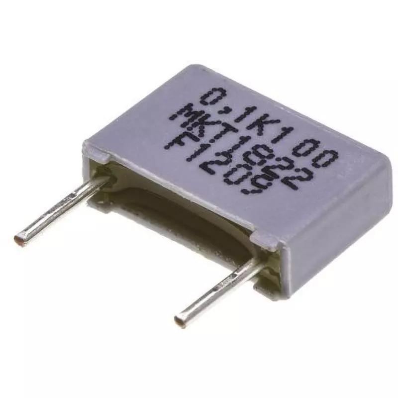 Vishay Polyester Capacitor 4x9x13 mm Dimension, MKT 1822 410-015 (Pack of 10)