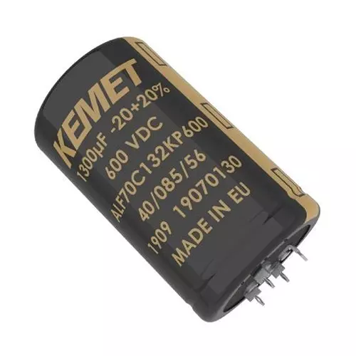 KEMET Electrolytic Capacitor 910 µF Capacitance ± 20% Tolerance, ALF80G911EH400