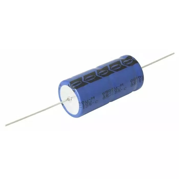 Vishay Aluminium Electrolytic Capacitor Axial, Through Hole 100 µF 63 V DC, MAL211890514E3