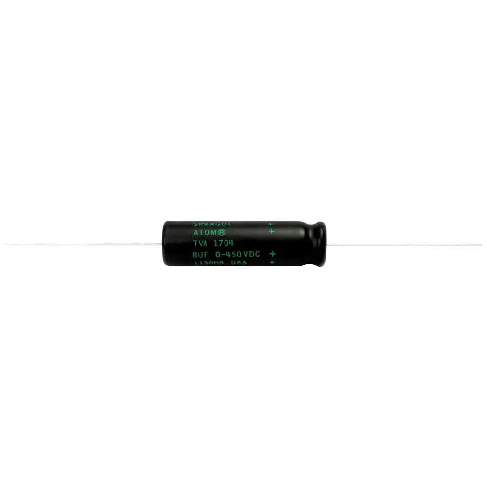 VISHAY ALUMINUM ELECTROLYTIC CAPACITOR, 500UF, 50V, AXIAL, TVA1315-picture-32