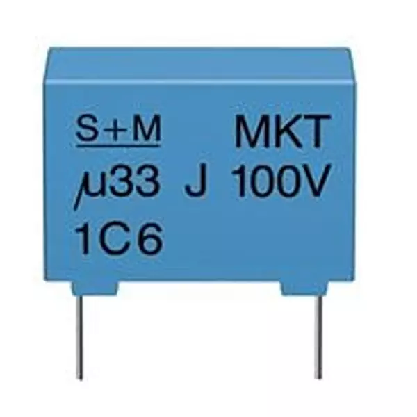 EPCOS General Purpose Film Capacitor, 2.2 µF, 400V, 10%, PET, B32524R6225K000