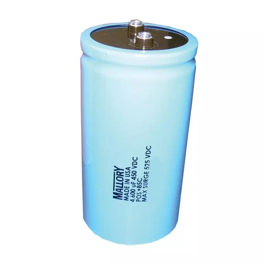 Knowles Aluminum Electrolytic Capacitor 50 VDC 800 uF Capacitance, CG801U050R2C