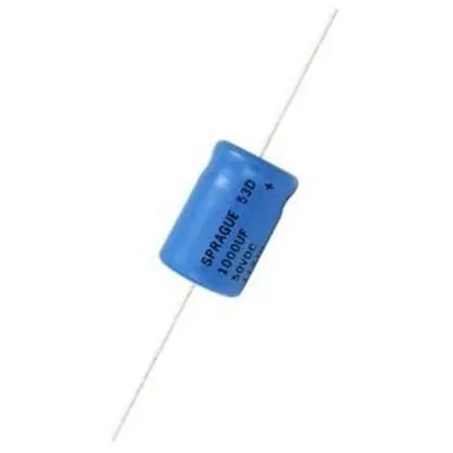 Vishay General Purpose Electrolytic Capacitor 50 VDC 3800 uF Capacitance, 53D382G050JL6