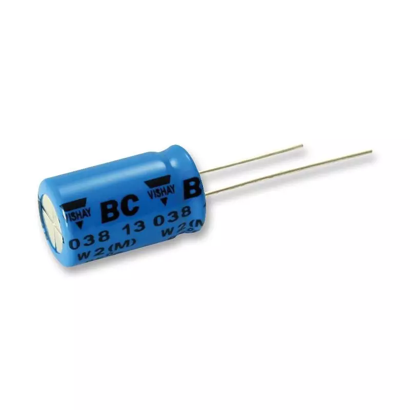 Vishay 142 RHS Leaded Aluminium Electrolytic Capacitor 330 µF Capacitance, 4138518 (Pack of 10)