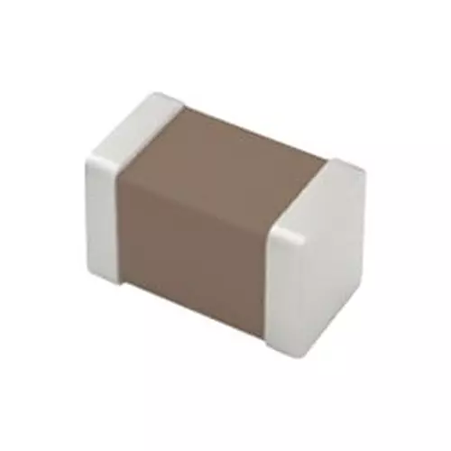 Yageo SMD Multilayer Ceramic Capacitor Standard Terminal 1 µF Capacitance, CC1206ZRY5V7BB105 (Pack of 10)