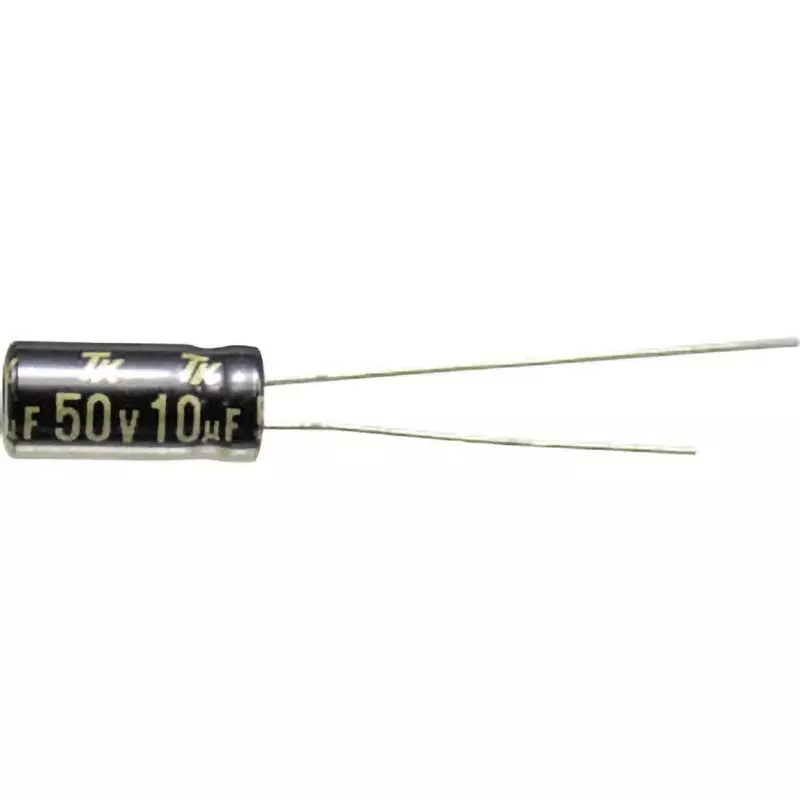 Toshin Kogyo Electrolytic Capacitor 50 V Rated Voltage, 1HUTWE100M0 (Pack of 20)