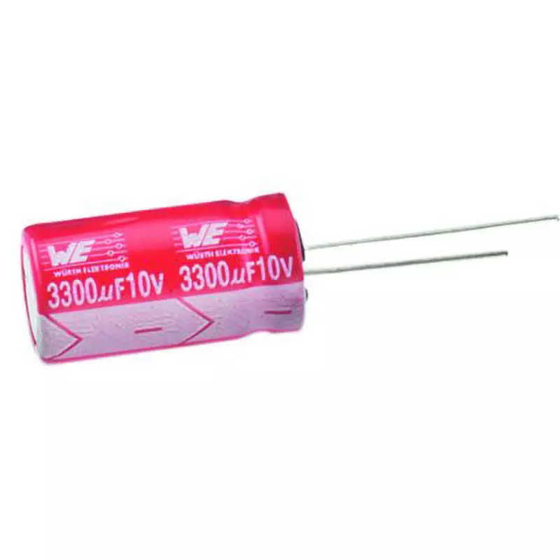 WURTH ELEKTRONIK Electrolytic Capacitor ±20% Tolerance 11.34 μA Leakage Current 170 mA Ripple Current, 860080773003 (Pack of 1500)