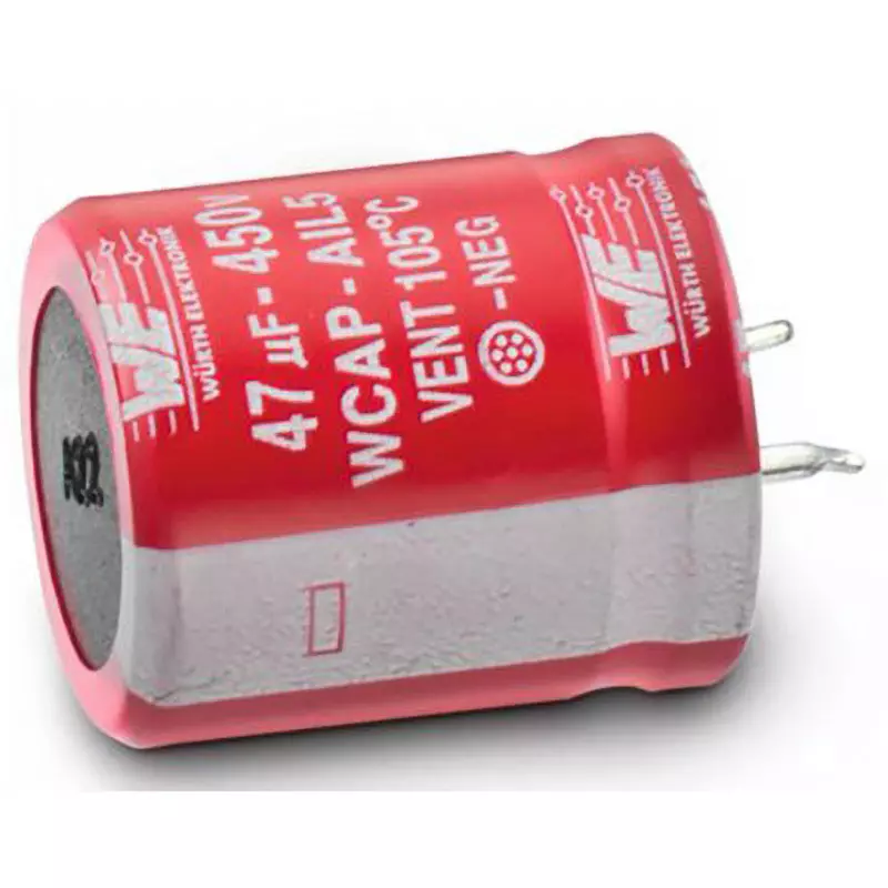 WURTH ELEKTRONIK Electrolytic Capacitor ±20% Tolerance 1.08 A Ripple Current 1980.0 μA Leakage Current, 861111486032 (Pack of 50)