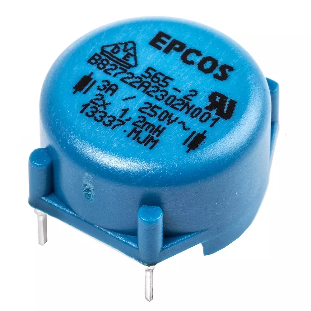 Epcos B82722A Series Ferrite Power Line Choke 56 mΩ DC Resistance and 3 Amp Currect 1.2 mH Inductance, B82722A2302N001 (Pack of 600)