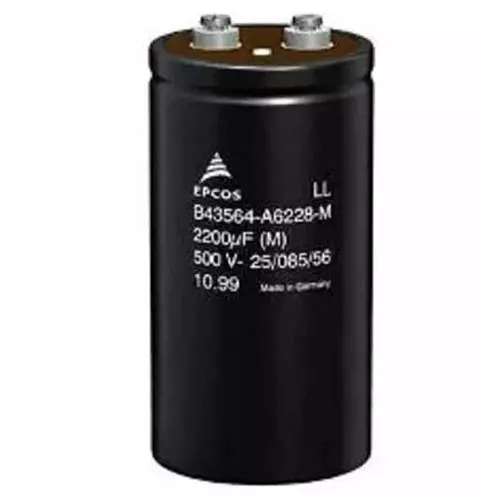 Epcos Aluminium Electrolytic Capacitor 76.9 mm Diameter 105.7 mm Length, B41456B9339M600 (Pack of 16)