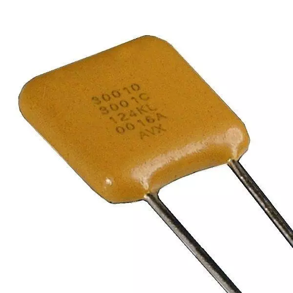 KYOCERA AVX Multilayer Ceramic Capacitor Radial Termination 0.1 uF Capacitance, SV05AC104KAA
