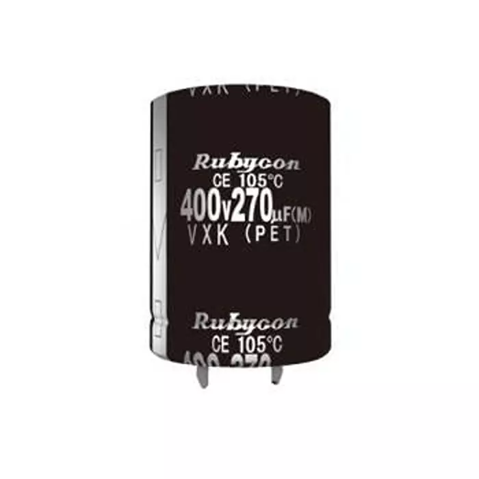 RUBYCON Aluminium Electrolytic Capacitor Snap In 150 uF Capacitance, 420VXK150MEFCSN22X30