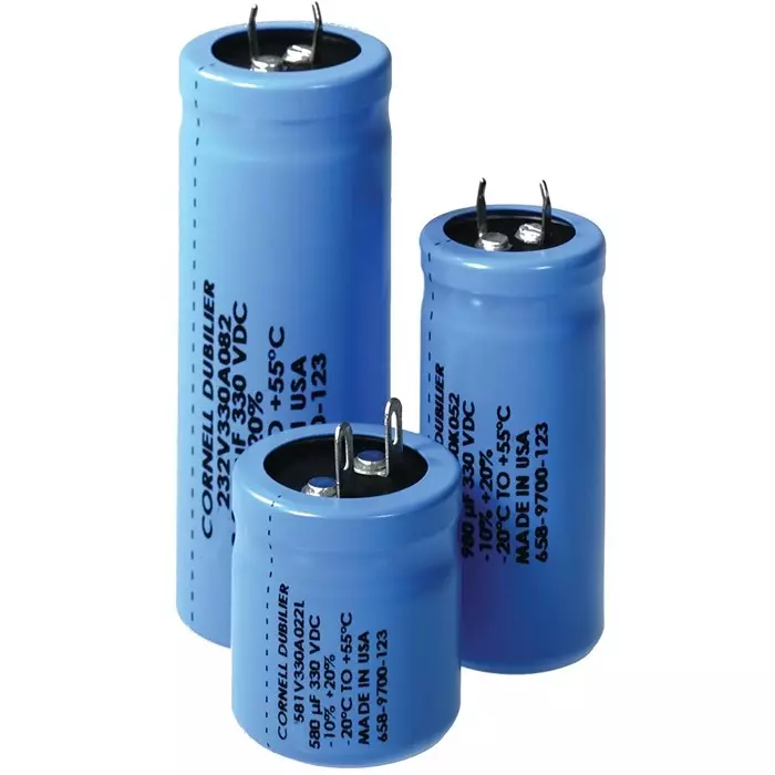 Knowles Long Life Aluminum Electrolytic Capacitor Snap In 120 uF Capacitance, ST1037