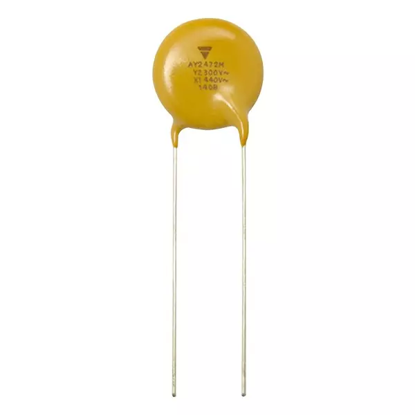 Vishay AY2 Series Suppression Ceramic Capacitor 330 pF Capacitance, 4260711
