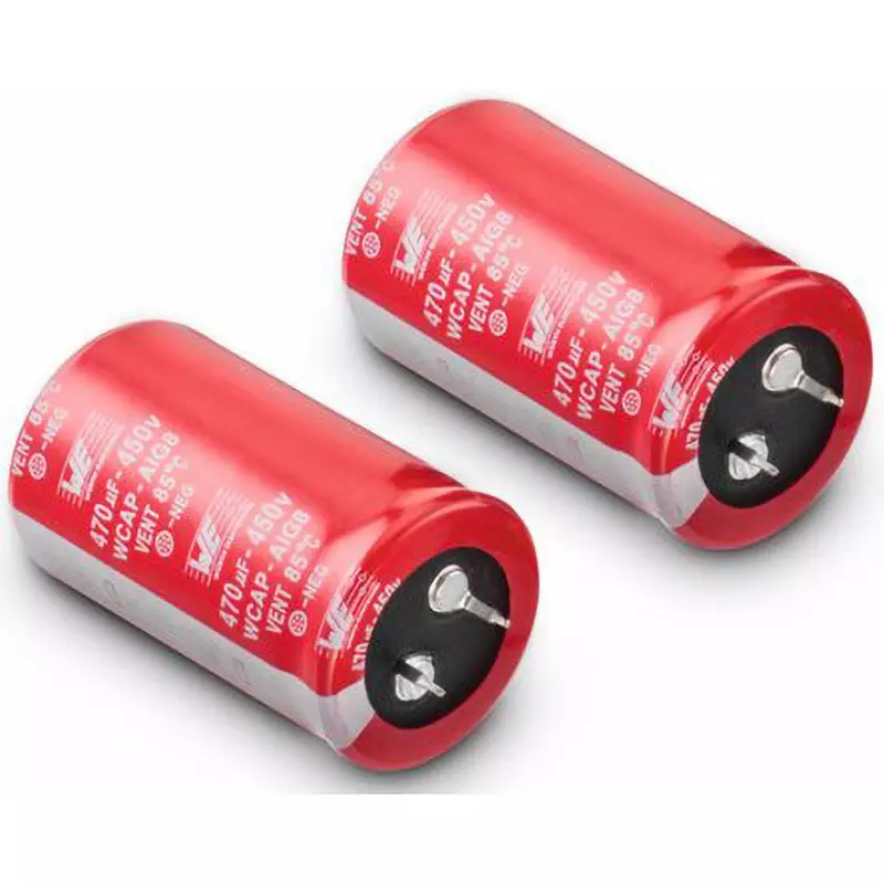 WURTH ELEKTRONIK Electrolytic Capacitor 150 μF Capacitance ±20% Tolerance 1.39 A Ripple Current, 861011483006 (Pack of 5)