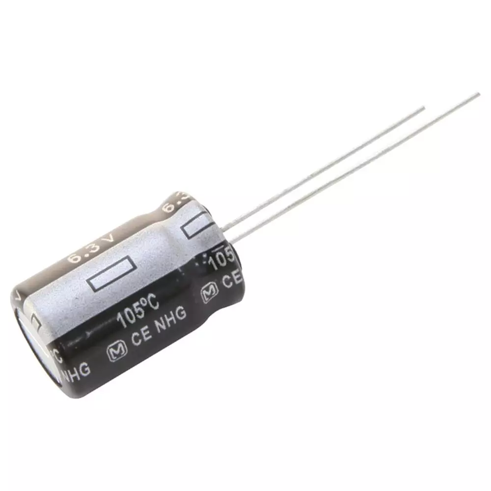 Panasonic Leaded Aluminium Electrolytic Capacitor 3900 µF Capacitance 25 V DC, EEUFS1E392B
