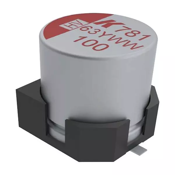 Kemet Electrolytic Capacitor 68 µF Capacitance 63 V Voltage DC, A781MN686M1JLAV035