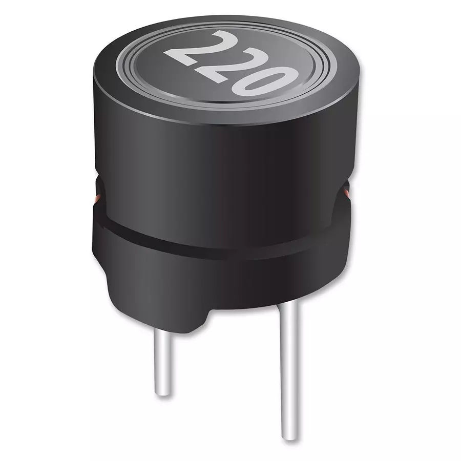 Bourns RF CHOKE, 2200UH, 0.16A, 10%, RADIAL Model No - RL875S-222K-RC