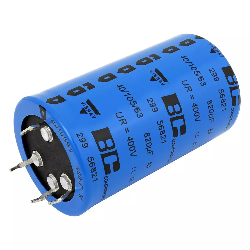Vishay CAP, 680µF, 400V, ALU ELEC, SNAP-IN, MAL229956681E3