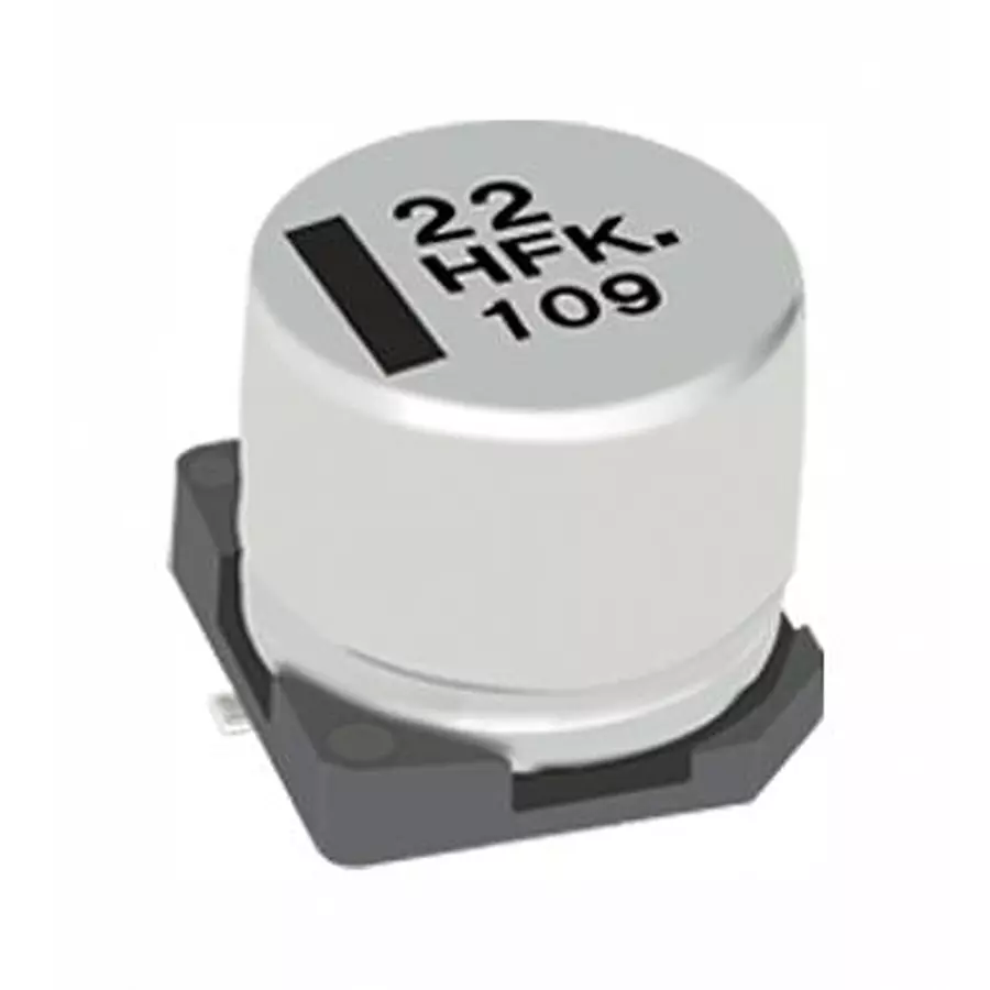 Panasonic CAP, 470UF, 10V, ALU ELEC, SMD, EEE-FN1A471L