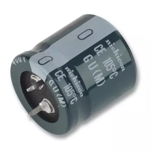 NICHICON Cap, 100µf, 450V, Alu Elec, Snap In, LGU2W101MELA