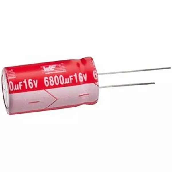 WURTH ELEKTRONIK Aluminium Electrolytic Capacitor 100 µf, 50 V, 20%, 860160674021