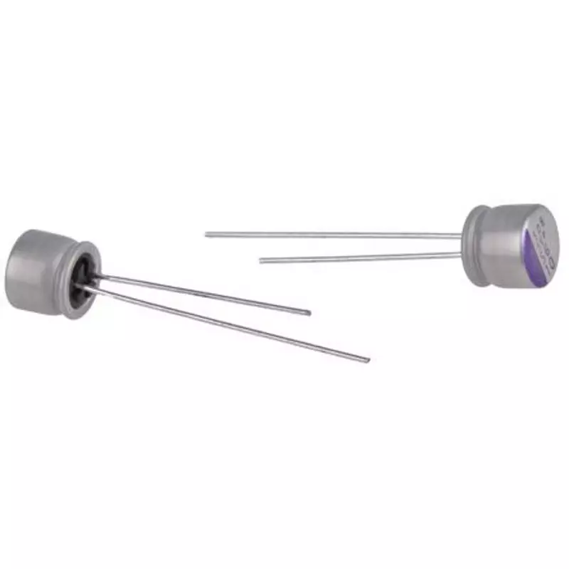 Panasonic SEP Polymer Capacitor 10 DC V, 10SEP56M (Pack of 5 Pcs)