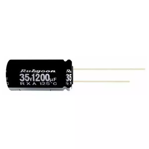 RUBYCON General Purpose Electrolytic Capacitor Radial Leaded 510 uF Capacitance, 70RXA510M18X20
